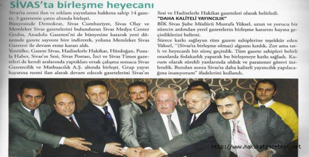 Sivas´taki Birleşmeye Atalay´dan Övgü