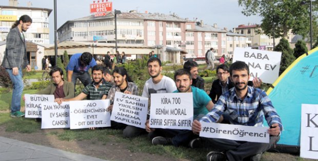 Ev Kirasına İsyan Ettiler