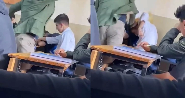 Cani Öğretmen Öğrencisini Kitapla Dövdü!