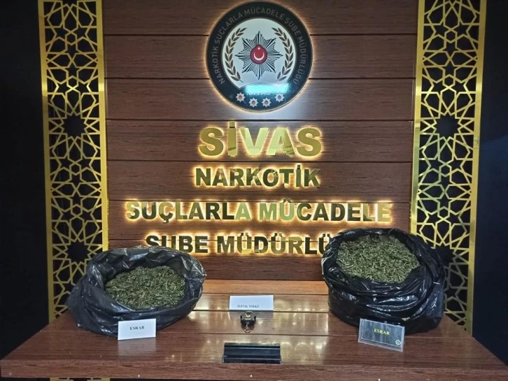 Sivas’ta Kilolarca Uyuşturucu Madde Ele Geçirildi