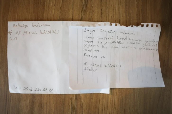 Minik Ali'den Herkese Çağrı Var: 'Sivas'ta İsrail Ürünleri Satılmasın'