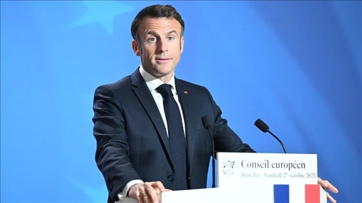 Macron'dan  İsrail'e Sivilleri Bombalamayı Durdurma Çağrısı yaptı