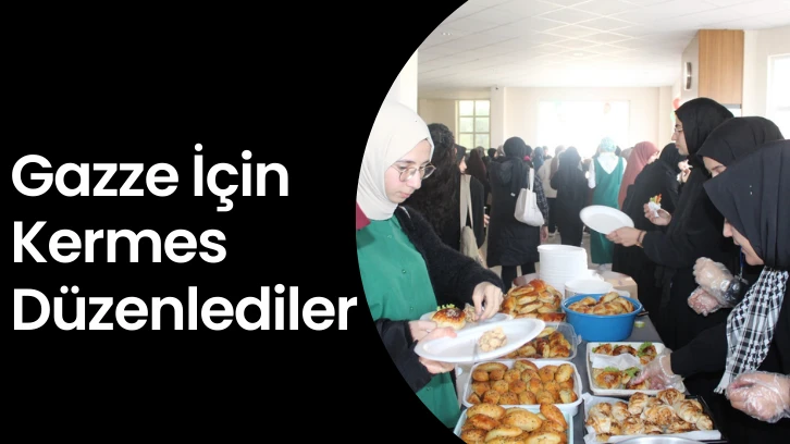 Gazze İçin Kermes Düzenlediler