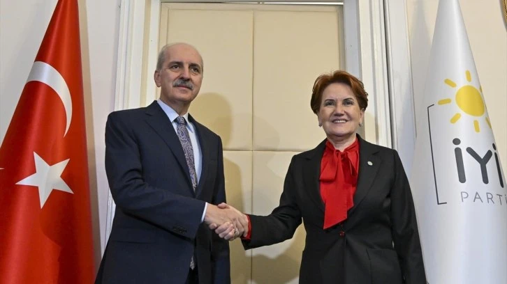 TBMM Başkanı Kurtulmuş'tan  İYİ Parti Genel Başkanı Meral Akşener’e Ziyaret 