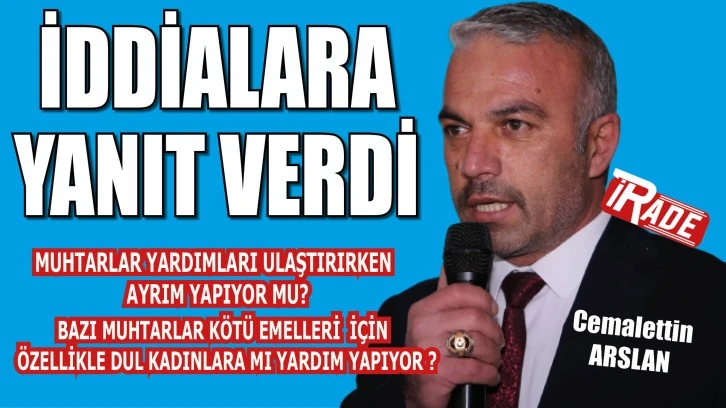 Sivas'ta Muhtarlara Yönelik İddiaları Sorduk! Başkan Ne Dedi? 