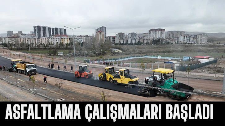 Asfaltlama Çalışmaları Başladı 