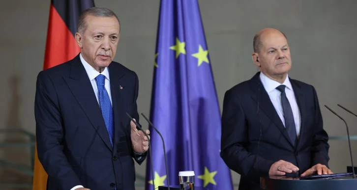 Almanya Başbakanı Scholz: “İki devletli çözüm hedef olmalı”