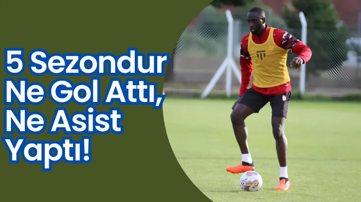5 Sezondur Ne Gol Attı, Ne Asist Yaptı!
