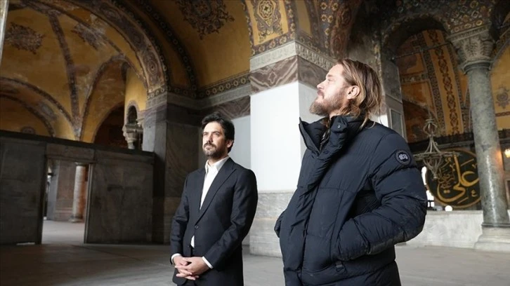 Kral Ragnar Ayasofya'yı Gezdi 