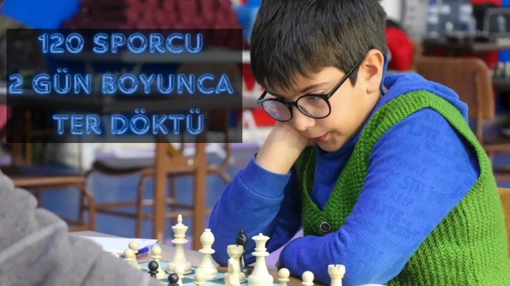 Sivas'ta 120 Sporcu 2 Gün Boyunca Satrançta Ter Döktü