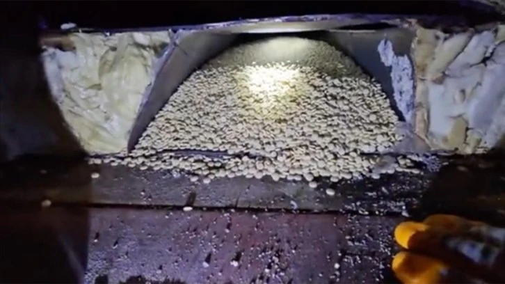Hatay'da 1,2 Ton Uyuşturucu Hap Ele Geçirildi
