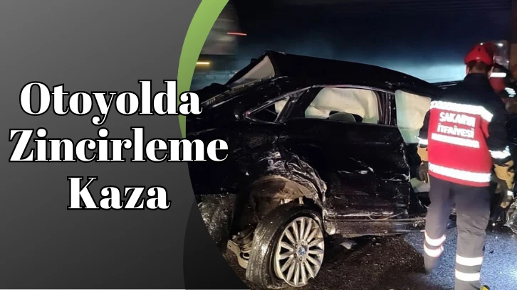 Otoyolda Zincirleme Kaza