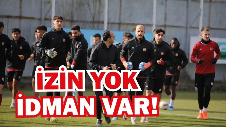 İzin Yok, İdman Var!