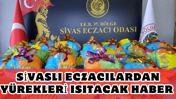 Sivaslı Eczacılardan Yürekleri Isıtacak Haber 