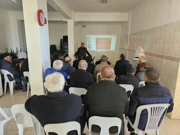Sivas'ta Çiftçilere Eğitim Verildi 