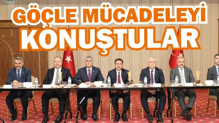 Göçle Mücadeleyi Konuştular