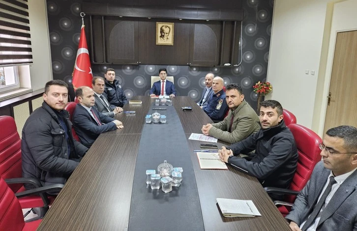 Akıncılar'da Kış Tedbirleri Görüşüldü