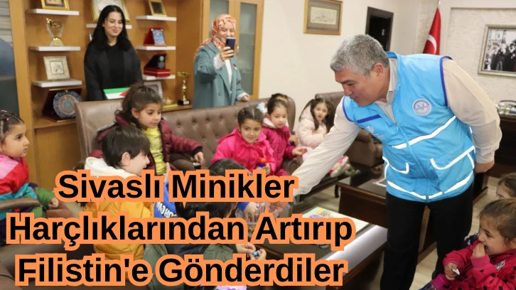 Sivaslı Minikler Harçlıklarından Artırıp Filistin'e Gönderdiler 