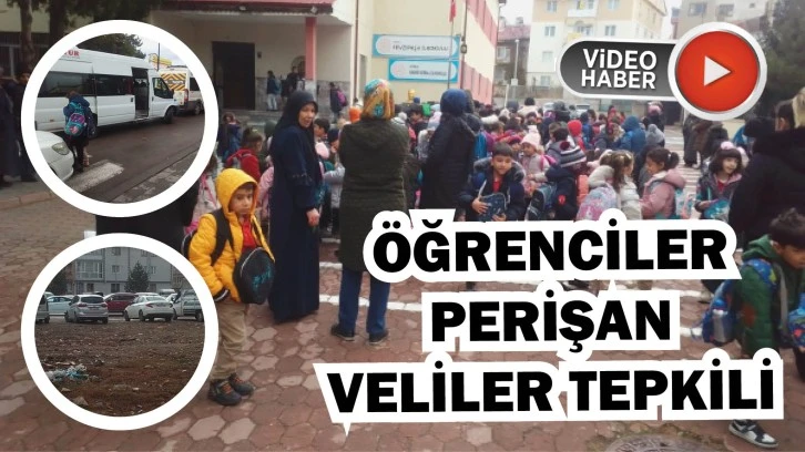 SİVASLI ÖĞRENCİLER PERİŞAN, VELİLER  TEPKİLİ!