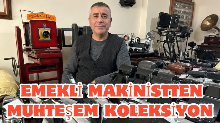 Sivaslı Emekli Makinistten Muhteşem Koleksiyon