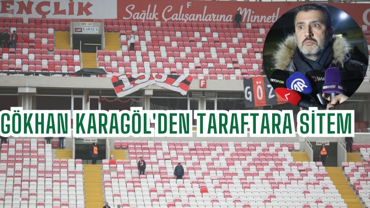 Gökhan Karagöl'den Taraftara Sitem 
