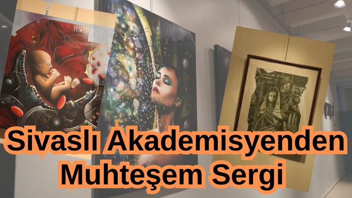Sivaslı Akademisyenden Muhteşem Sergi 