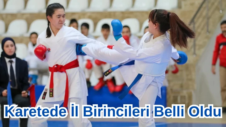 Karatede İl Birincileri Belli Oldu 