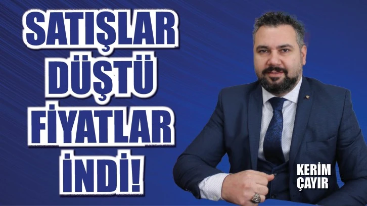 SİVAS'TA SATIŞLAR DÜŞTÜ, FİYATLAR İNDİ!