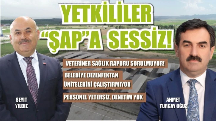 Yetkililer 'Şap'a Sessiz!