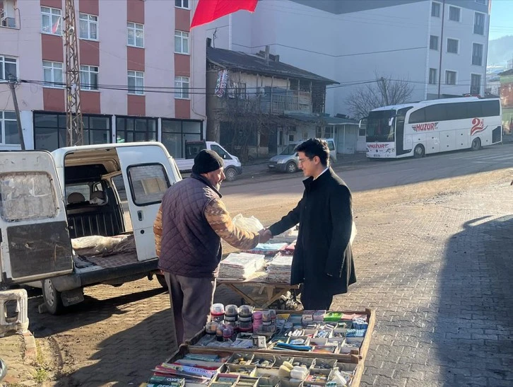 Akıncılar Kaymakamı Açıkbaş'tan Esnaf Ziyareti