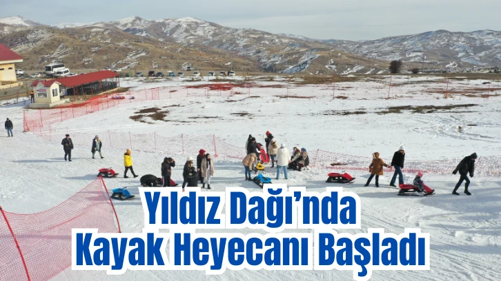 Yıldız Dağı’nda Kayak Heyecanı Başladı
