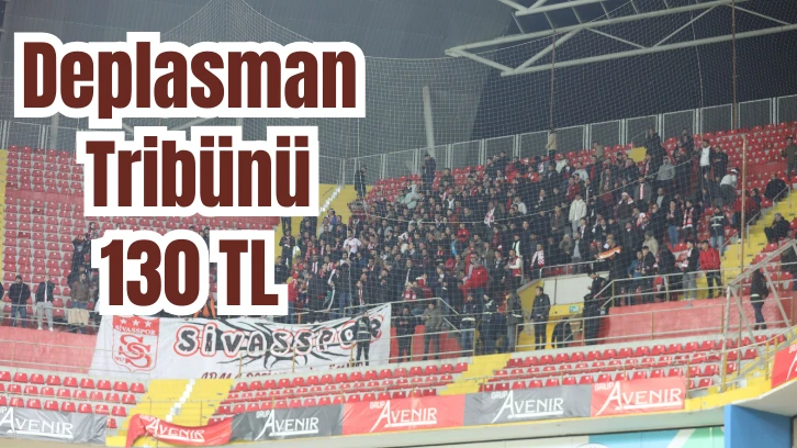 Deplasman Tribünü 130 TL
