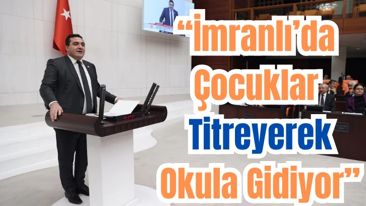  Ulaş Karasu'dan Doğal Gaz Tepkisi: 'İmranlı’da Çocuklar Titreyerek Okula Gidiyor'
