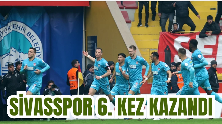 Sivasspor 6. Kez Kazandı