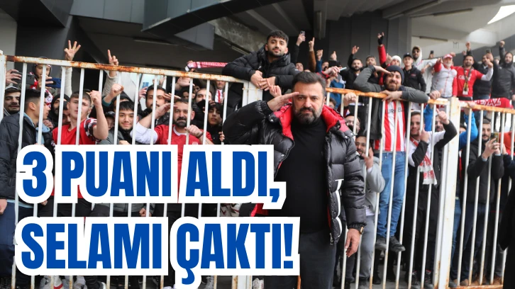 3 Puanı Aldı, Selamı Çaktı!