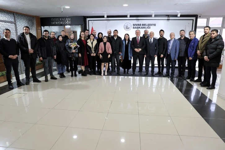 Gazetecilerden Öztürk ve Bilgin’e Ziyaret