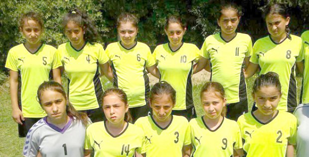 Minik Kızlar İlk 8´de