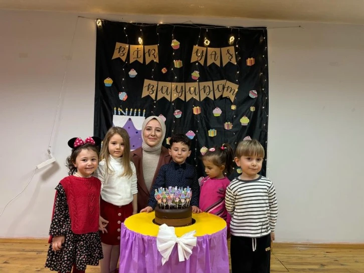 Ulaş Anaokulu'nda 'Bir Yaş Daha Büyüdüm' Etkinliği Düzenlendi