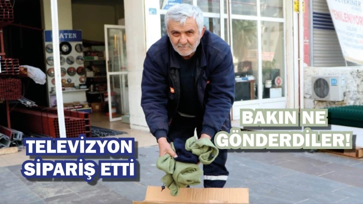 Televizyon Siparişi Etti, Bakın Ne Gönderdiler!