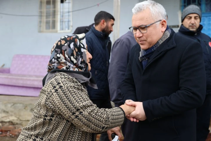 Vali Şimşek Depremi Yaşayan Gürün'de!