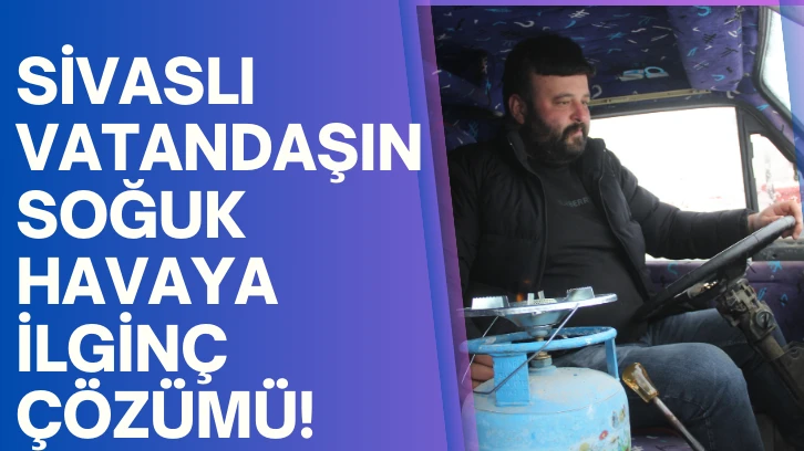 Sivaslı Vatandaşın Soğuk Havaya İlginç Çözümü! 