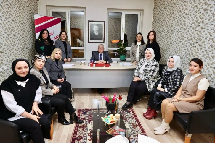 VALİ ŞİMŞEK’TEN  ŞEHİRLİ KADINLAR’A ZİYARET