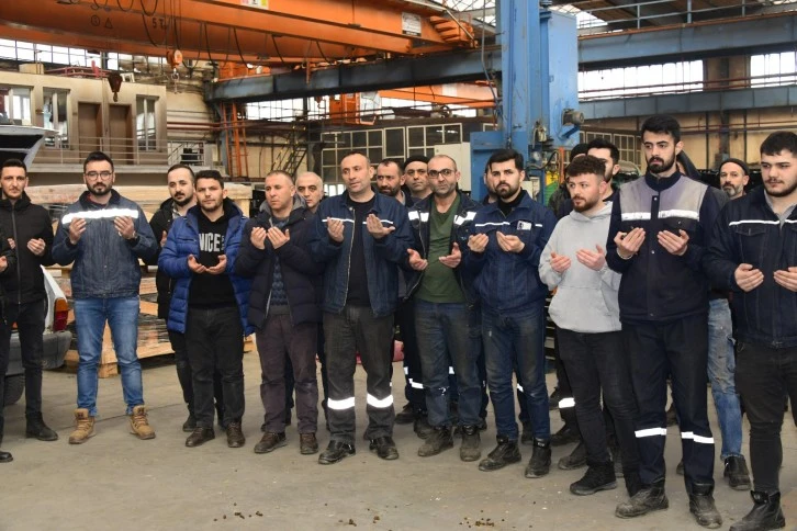 TÜRASAŞ İşçileri Kazasız İş Dönemi İçin Kurban Kesti 