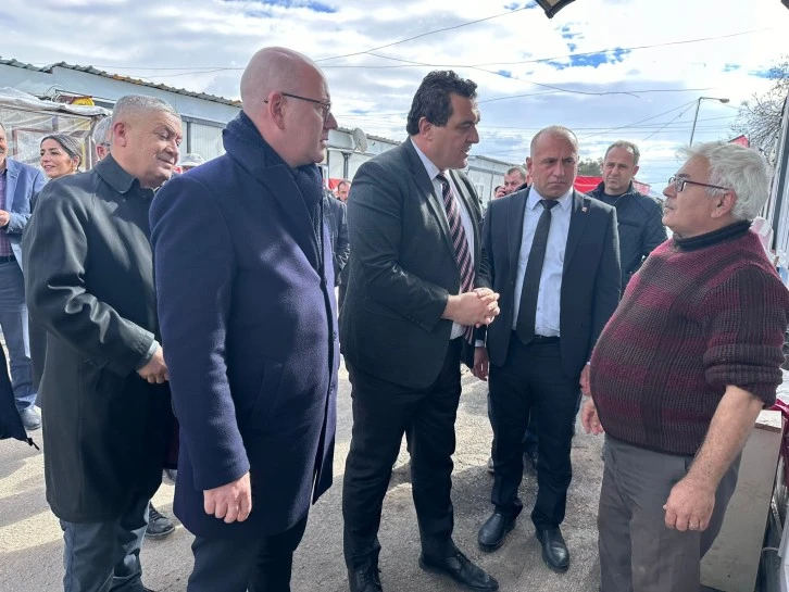 CHP Sivas Milletvekili Karasu Doğanşehir'de 