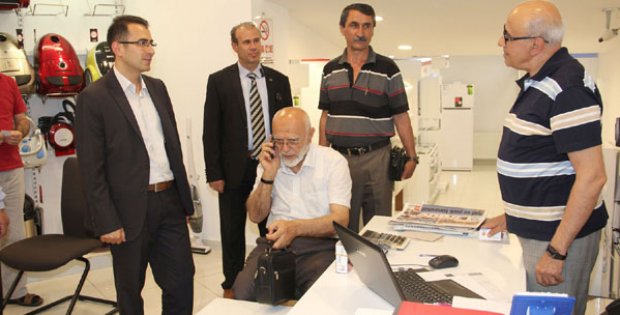 Kuzu, Esnafı Ziyaret Etti