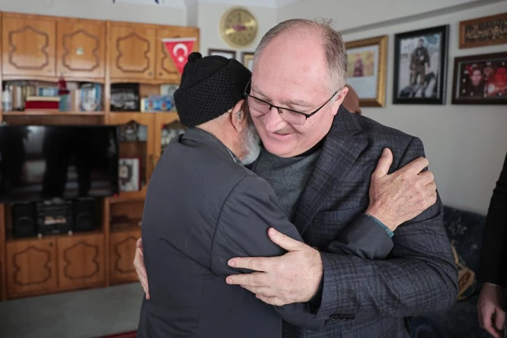 Hilmi Bilgin'den Şehidin Baba Ocağına Ziyaret 