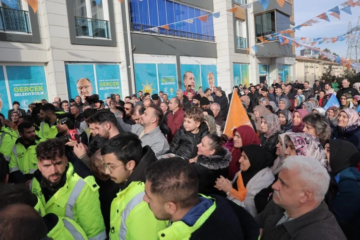 AK Parti Sivas'ta Seçim Bürosunu Açtı! 
