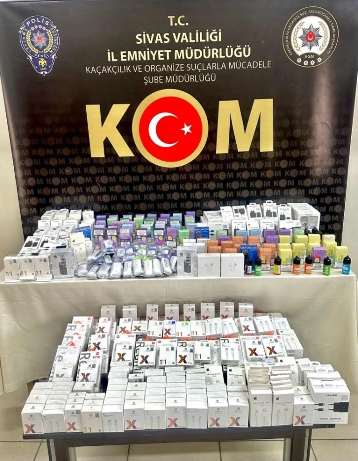 Sivas'ta Kaçakçılara Geçit Yok!