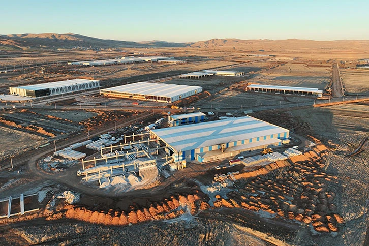 Sivas OSB'de Doğal Gaz Altyapısı Tamamlandı 