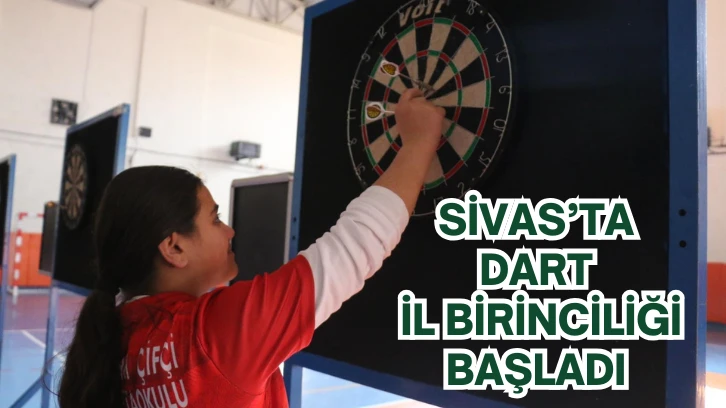 Sivas’ta Dart İl Birinciliği Başladı
